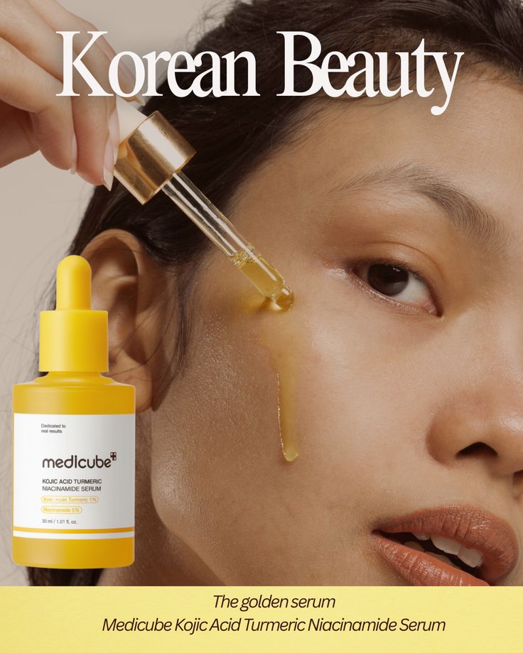 Medicube Kojic Acid Turmeric Niacinamide Serum – Brightening Dark Spot Corrector